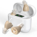 Wireless Rechargeable OTC Hearing Aids with Charging Case