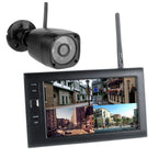 Wireless Security Camera System with Monitor, 17.8 cm Home Security Camera System, Outdoor Security Camera with DVR