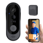 Wireless Smart Video Doorbell | No Subscription Needed | High Definition Camera Doorbell
