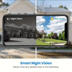 Wireless Smart Video Doorbell | No Subscription Needed | High Definition Camera Doorbell