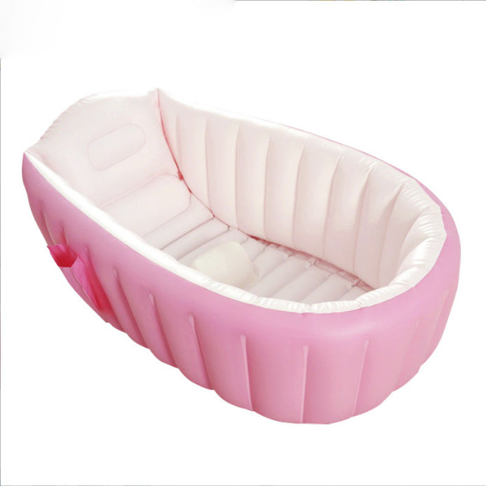 Women's Inflatable Wellness Bathtub with Integrated Safety Features Boneroshop