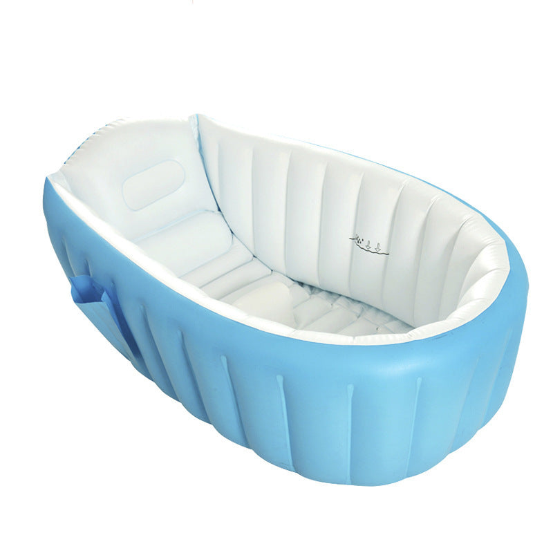 Women's Inflatable Wellness Bathtub with Integrated Safety Features Boneroshop