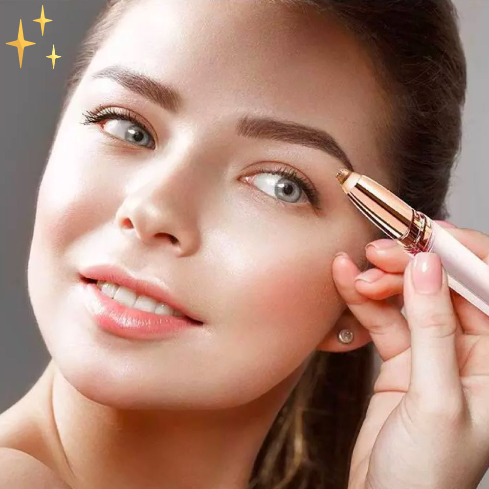 Women's 2-in-1 Eyebrow Trimmer – Painless Hair Removal