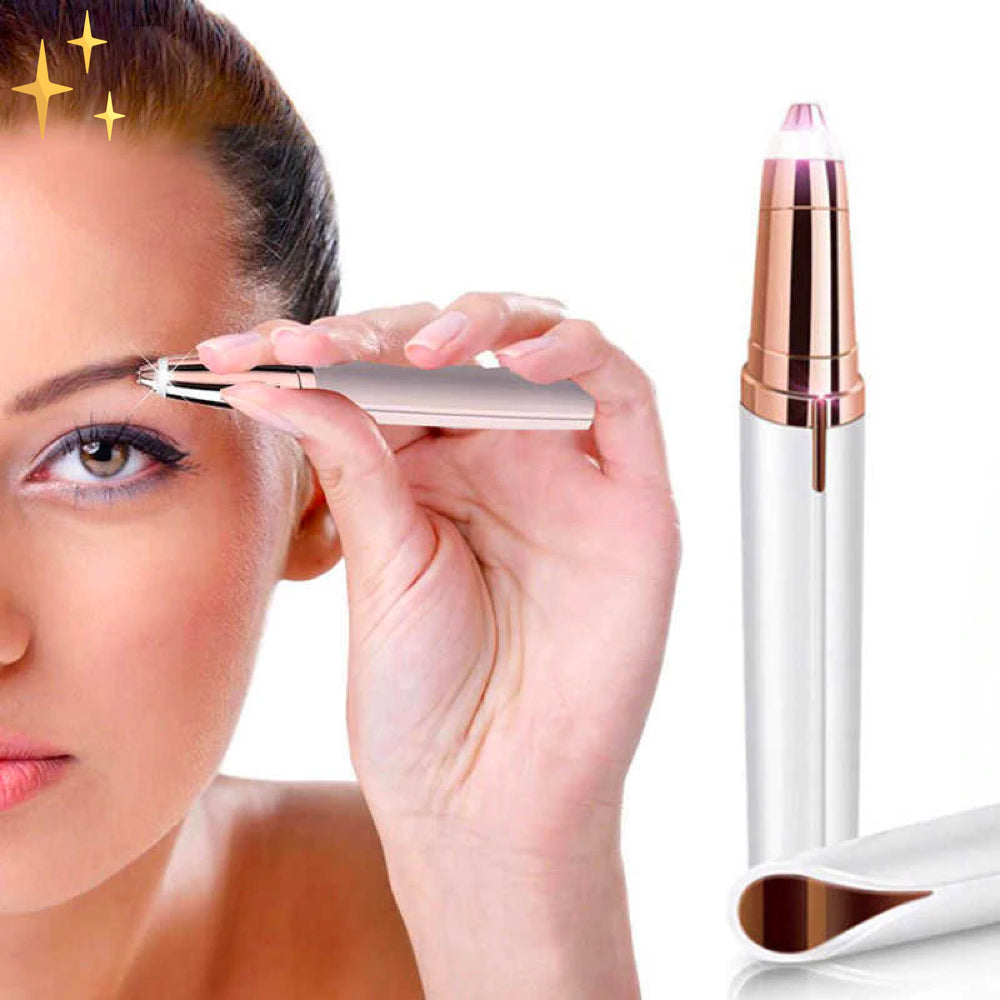 Women's 2-in-1 Eyebrow Trimmer – Painless Hair Removal