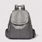 Women's Anti-Theft Leather Backpack for Travel & Daily Use