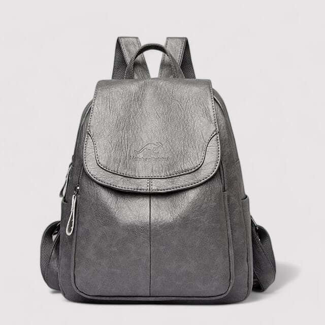 Women's Anti-Theft Leather Backpack for Travel & Daily Use