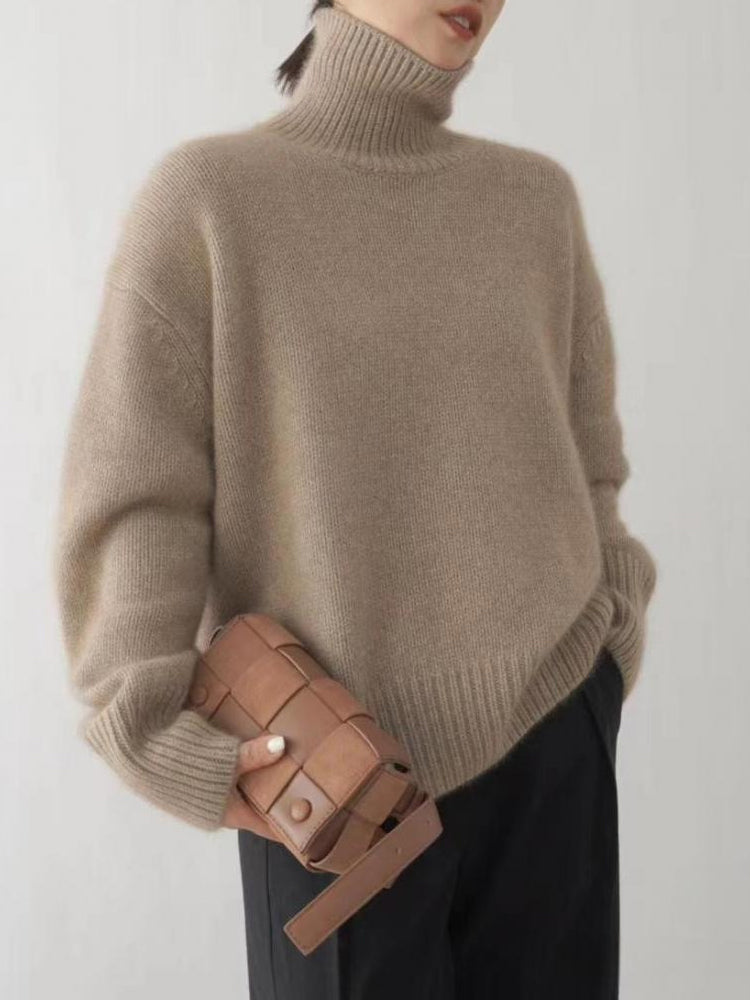 Women's Cashmere Turtleneck Jumper