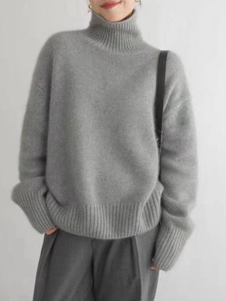 Women's Cashmere Turtleneck Jumper