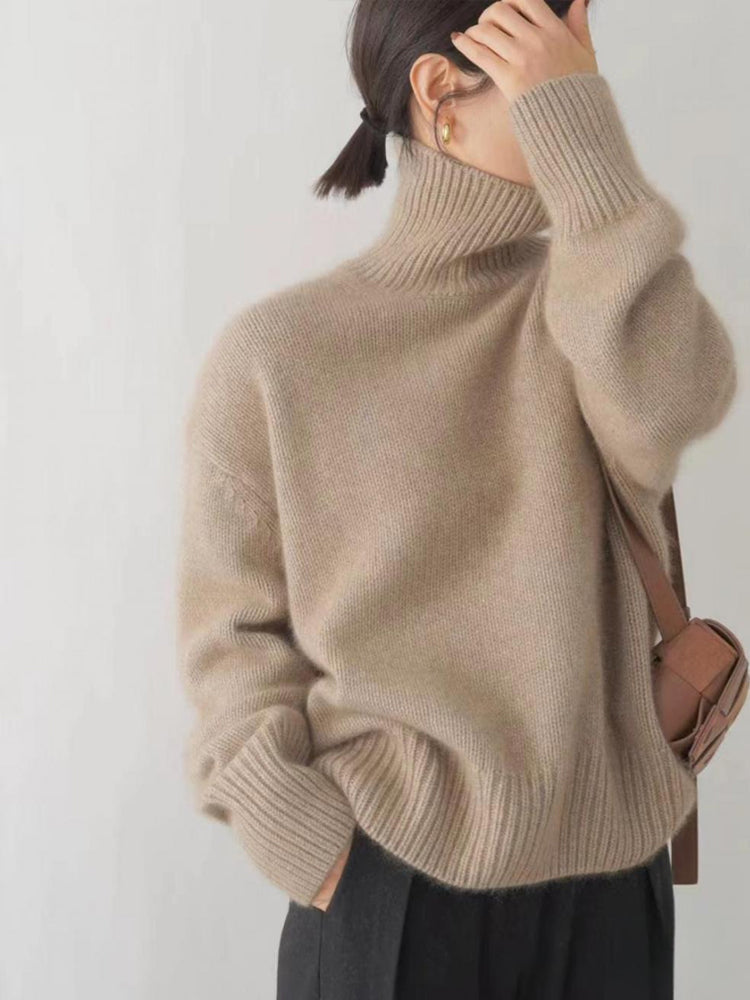 Women's Cashmere Turtleneck Jumper