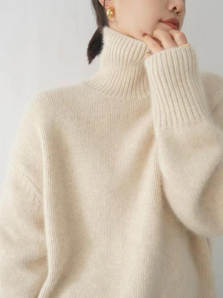 Women's Cashmere Turtleneck Jumper