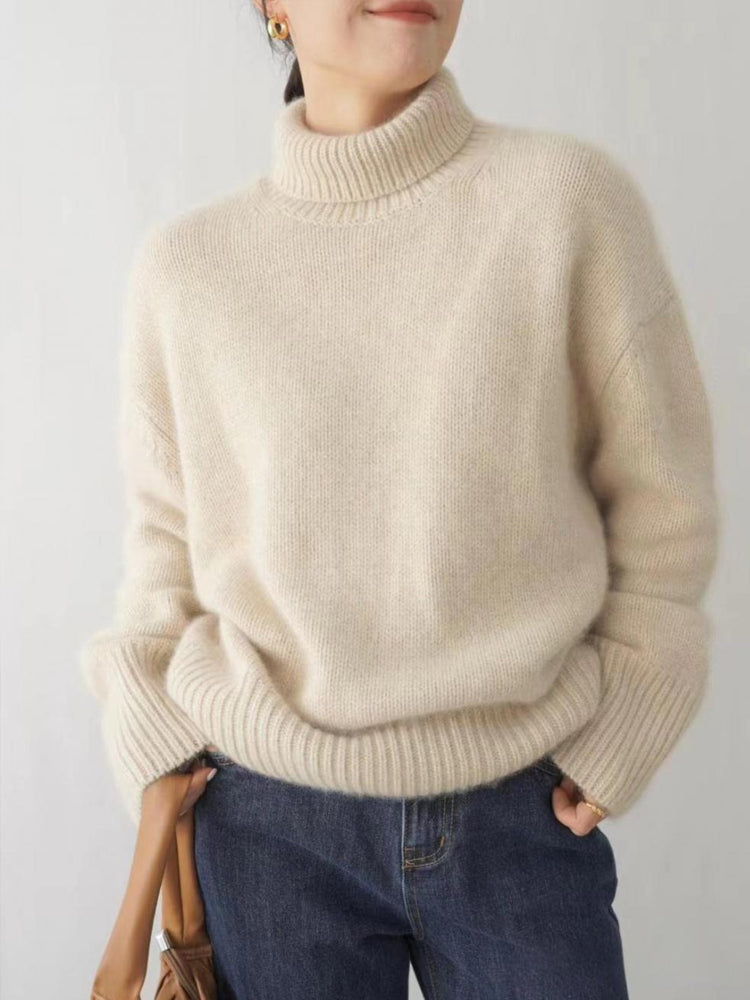 Women's Cashmere Turtleneck Jumper