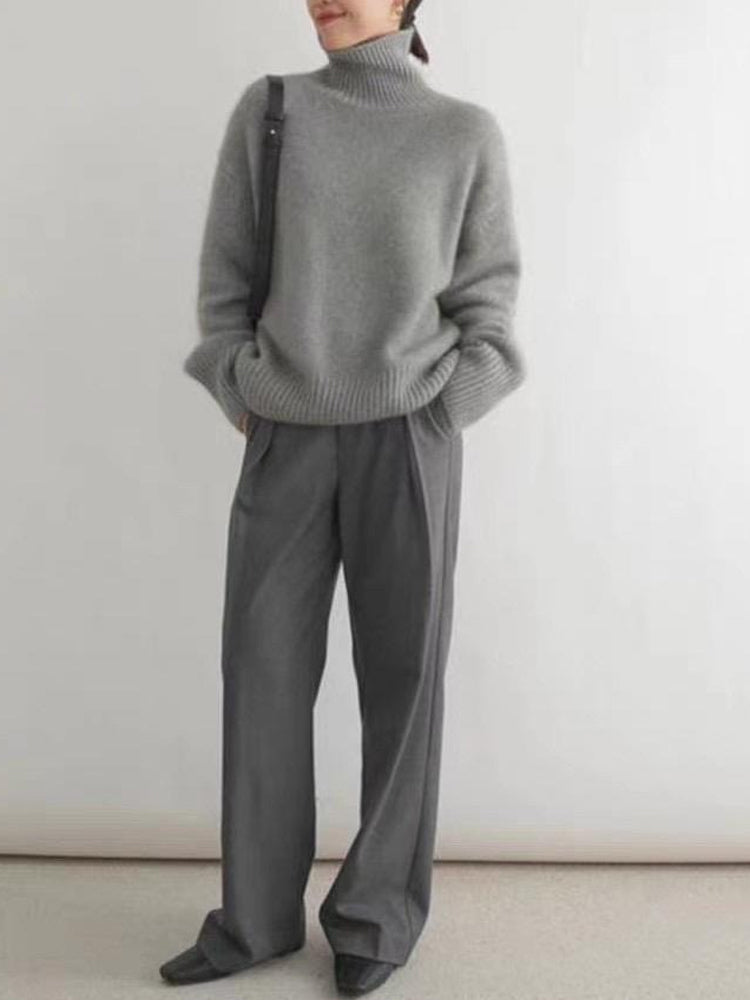 Women's Cashmere Turtleneck Jumper