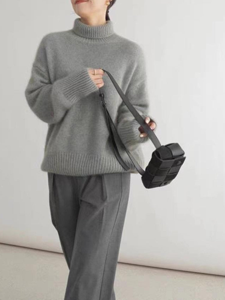 Women's Cashmere Turtleneck Jumper