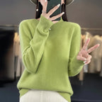 Women's Crewneck Cashmere Jumper - Pullover Style