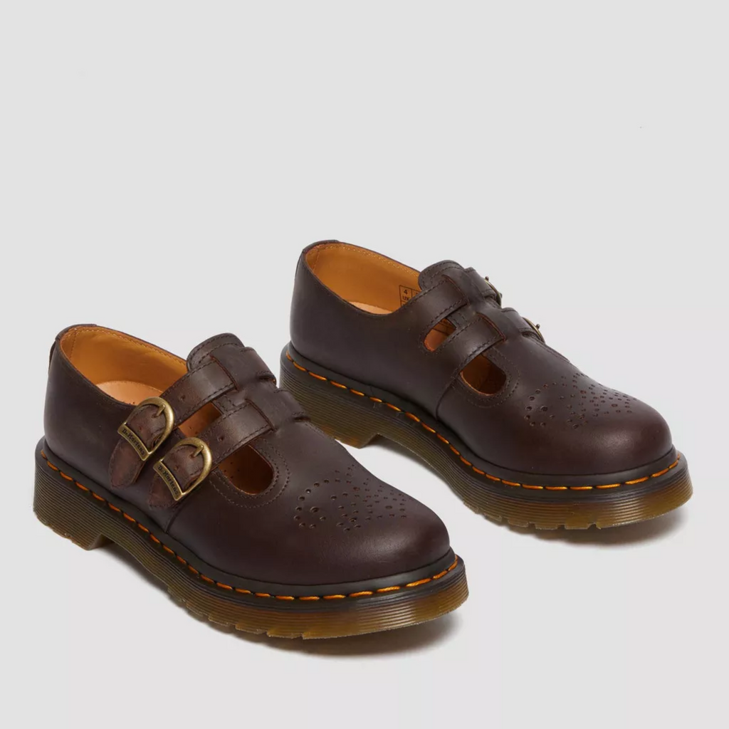 Women's Double Buckle Mary Jane Flats – Edgy & Comfortable Style