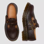 Women's Double Buckle Mary Jane Flats – Edgy & Comfortable Style