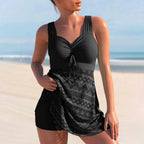 Women's Elegant One-Piece Swimsuit for a Flattering Summer Look