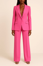 Women's Elegant Tailored Suit Set for Professional Chic