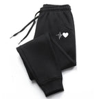 Women's Fitness Joggers with Adjustable Drawstring Waist and Side Pockets