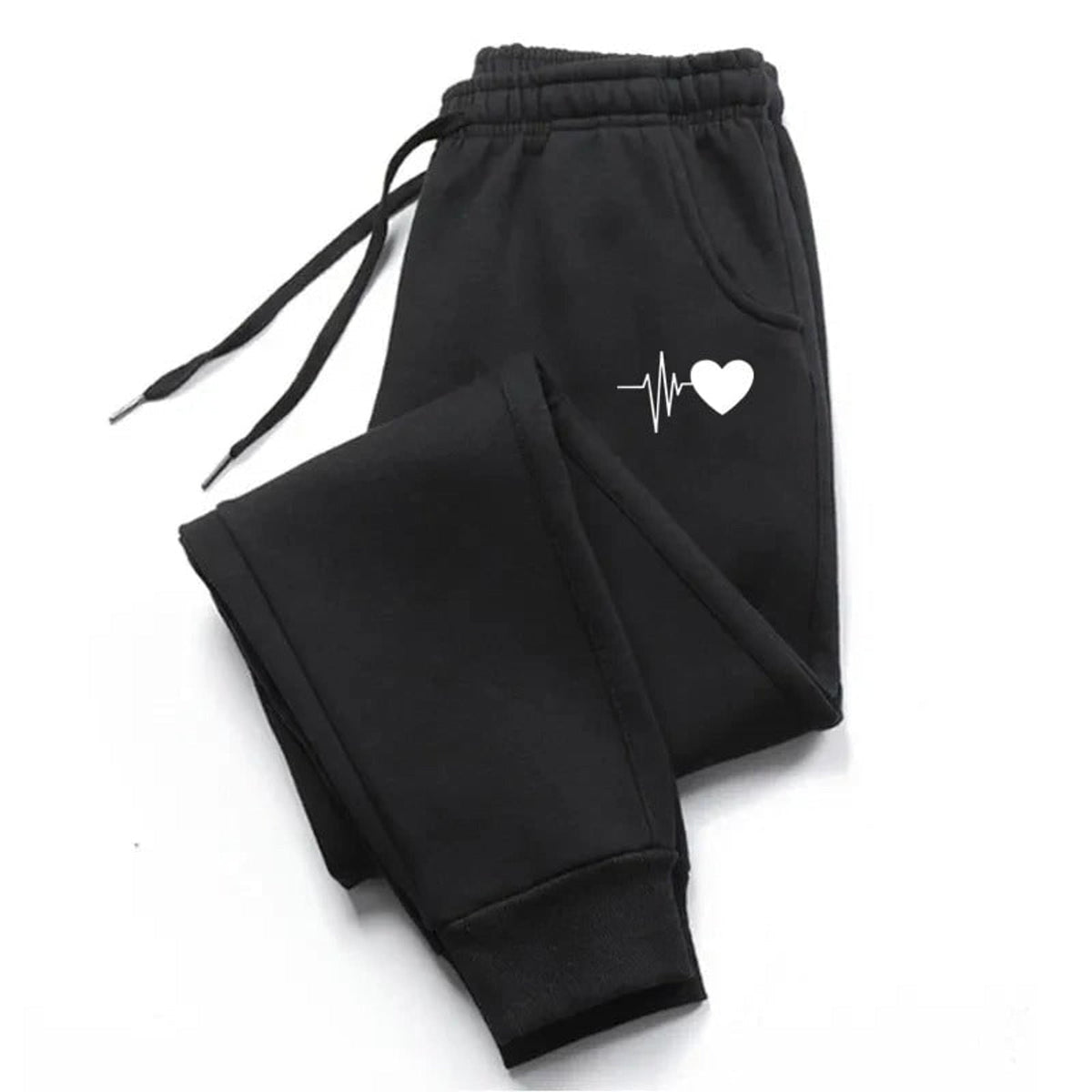Women's Fitness Joggers with Adjustable Drawstring Waist and Side Pockets