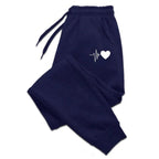 Women's Fitness Joggers with Adjustable Drawstring Waist and Side Pockets