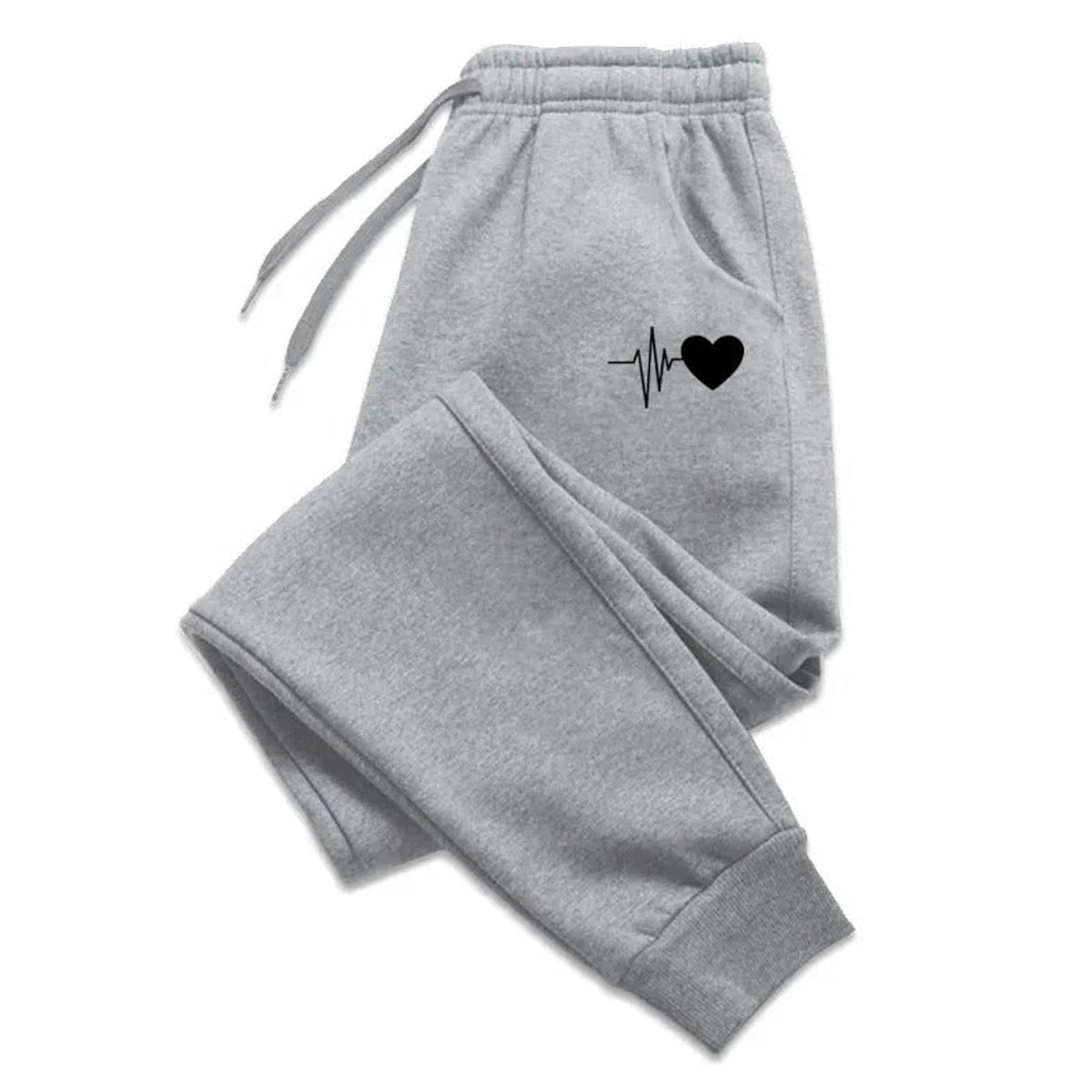 Women's Fitness Joggers with Adjustable Drawstring Waist and Side Pockets