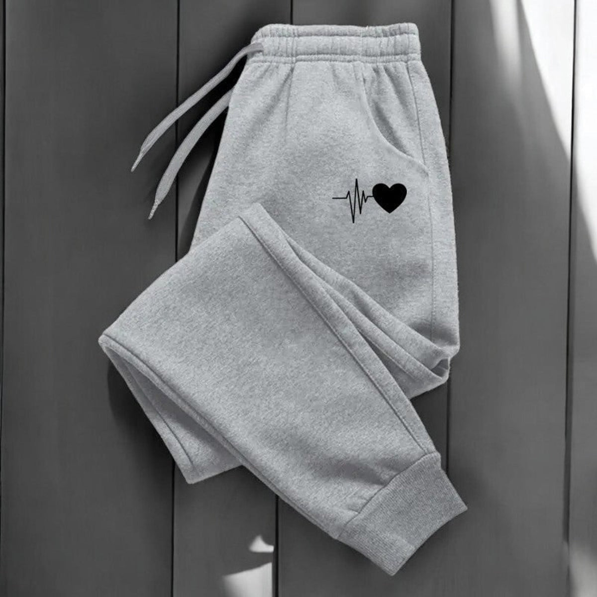 Women's Fitness Joggers with Adjustable Drawstring Waist and Side Pockets