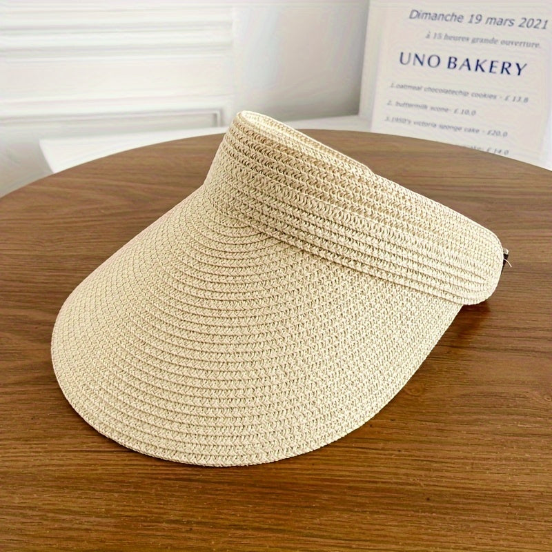 Boneroshop | Women's Foldable Wide Brim Visor Hat