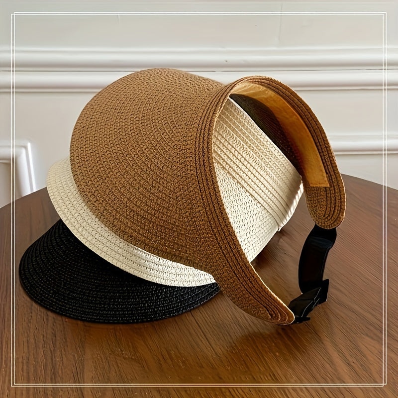 Boneroshop | Women's Foldable Wide Brim Visor Hat