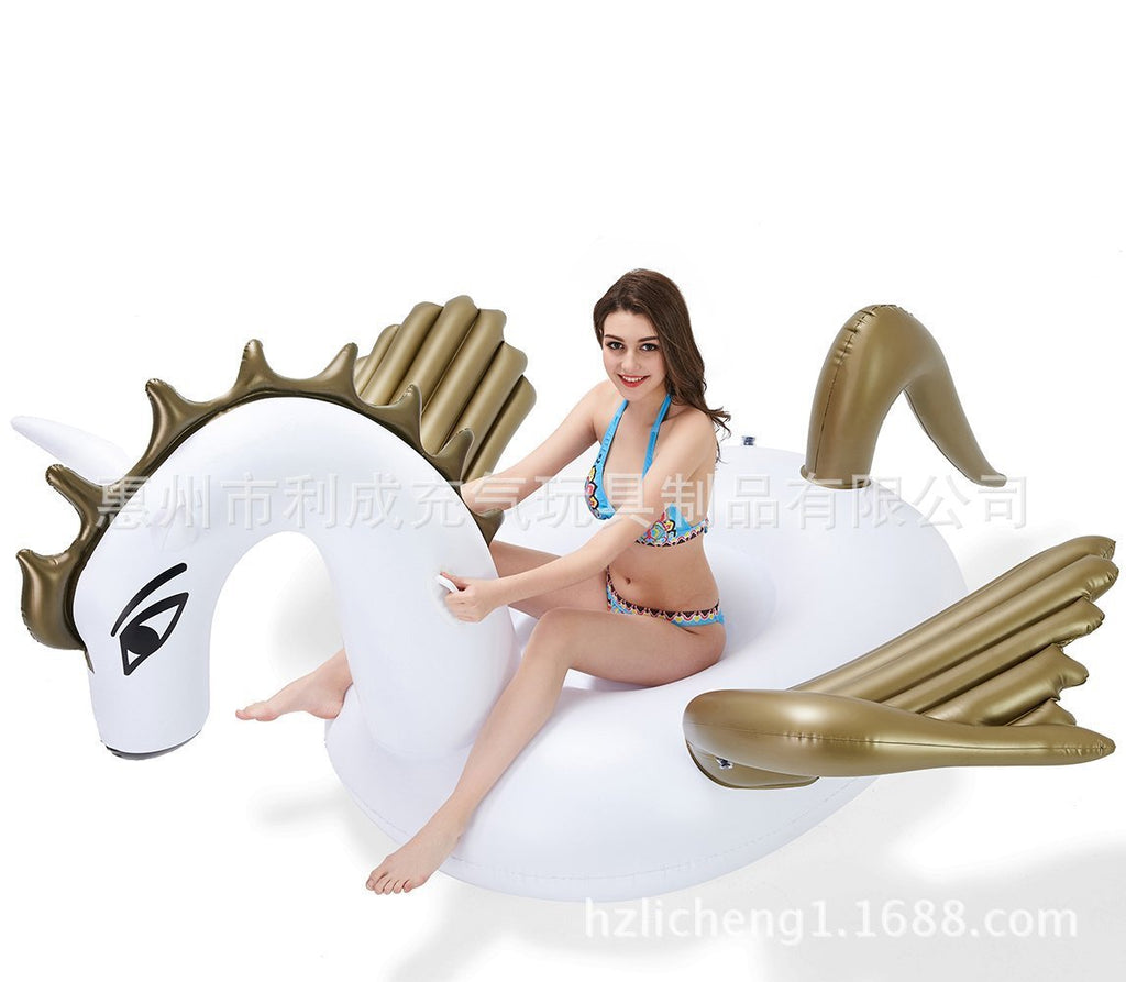 Women's Inflatable Unicorn Swimming Armchair