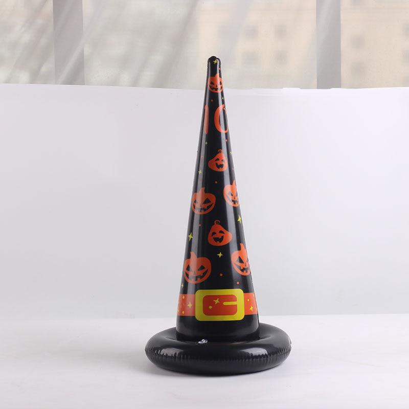 Women's Inflatable Witch Hat Toy