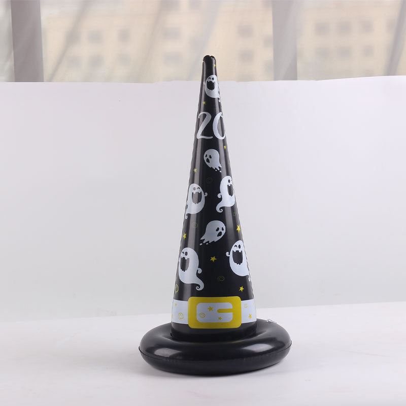 Women's Inflatable Witch Hat Toy