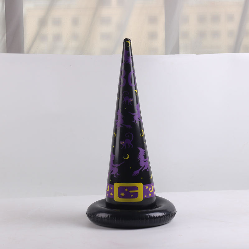 Women's Inflatable Witch Hat Toy