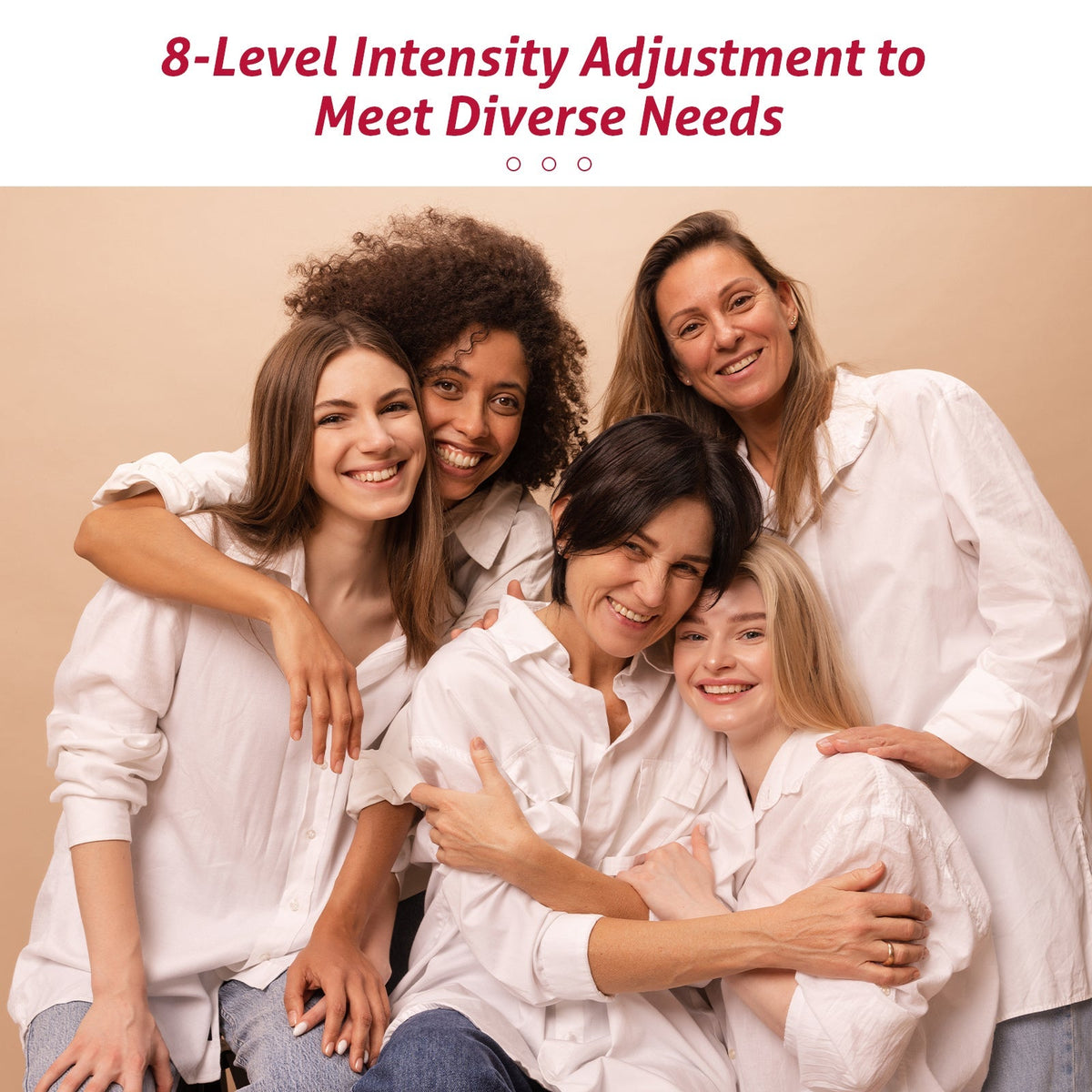 Women's Intimate Wellness Device — 630–660nm Red Light, 8 Levels