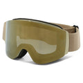 Women's Ski Goggles with Side Glare Protection and Anti-Fog Coating