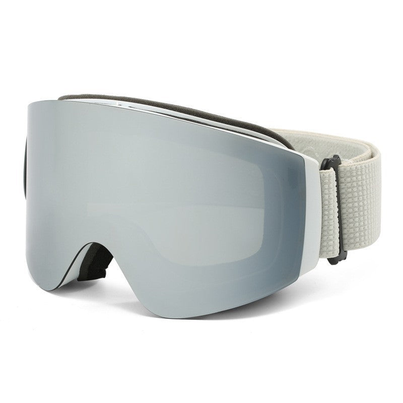 Women's Ski Goggles with Side Glare Protection and Anti-Fog Coating