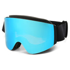 Women's Ski Goggles with Side Glare Protection and Anti-Fog Coating