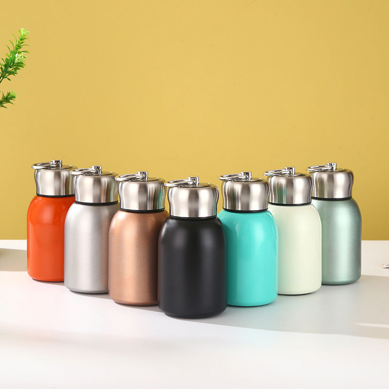 Women's Thermos Flask with Peacock Design