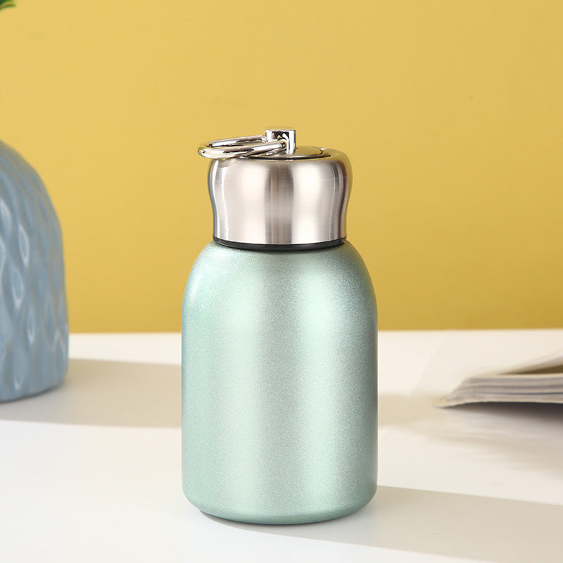 Women's Thermos Flask with Peacock Design