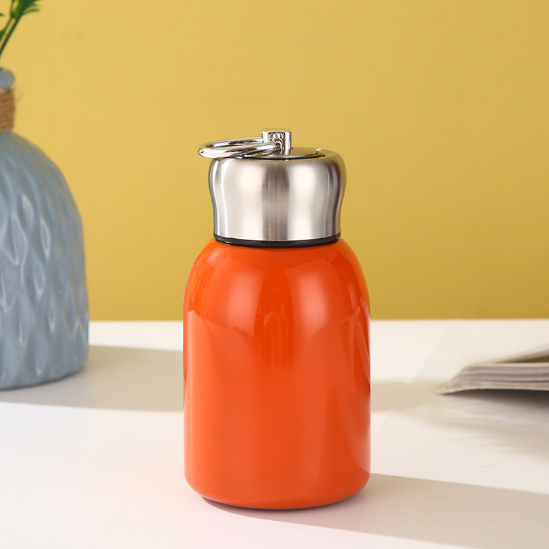Women's Thermos Flask with Peacock Design