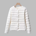 Women's Ultralight Collarless Puffer Jacket