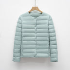 Women's Ultralight Collarless Puffer Jacket