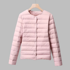 Women's Ultralight Collarless Puffer Jacket
