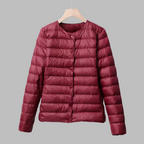 Women's Ultralight Collarless Puffer Jacket