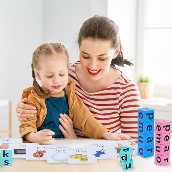 Wooden Alphabet Spelling Game for Kids