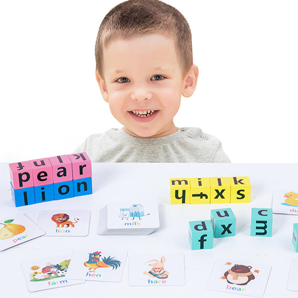 Wooden Alphabet Spelling Game for Kids
