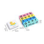 Wooden Alphabet Spelling Game for Kids