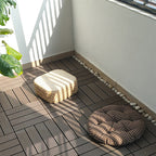 Wooden Floor Tile Solid Colour Click Lock Non-Slip Outdoor Decking