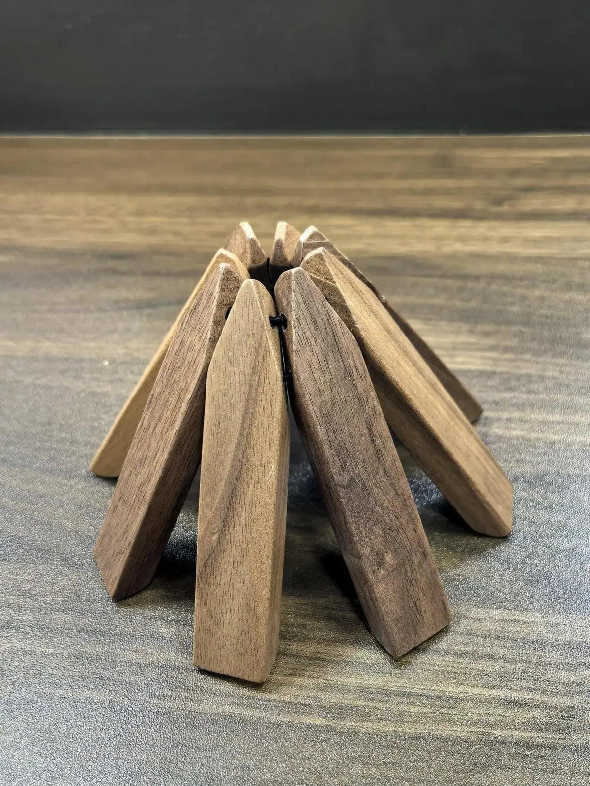 Wooden Tree-Shaped Coaster