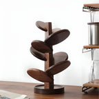 Wooden Tree Trivet and Coaster Set